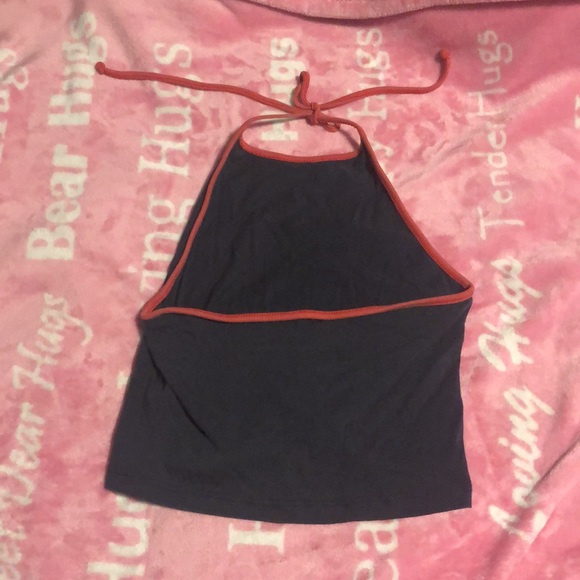 Sexy Tank Top With Open Back & Tie Around Neck - Picture 8 of 8